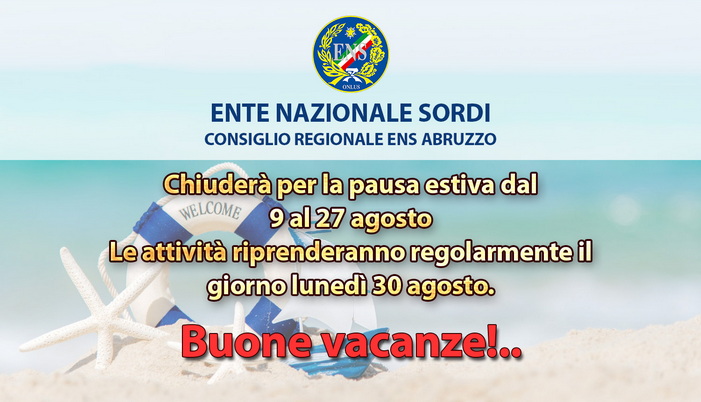 buone vacanze